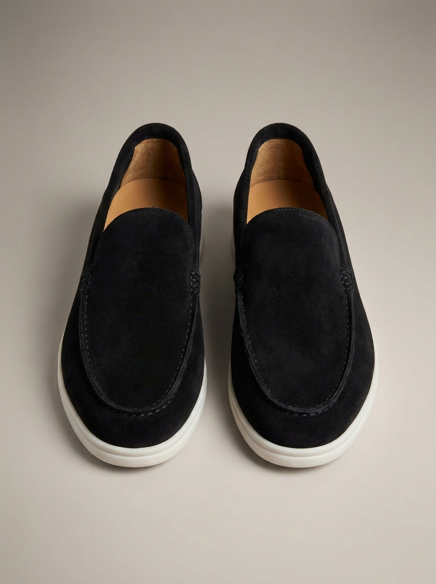 Victor - Mocassins À Enfiler Unis Homme