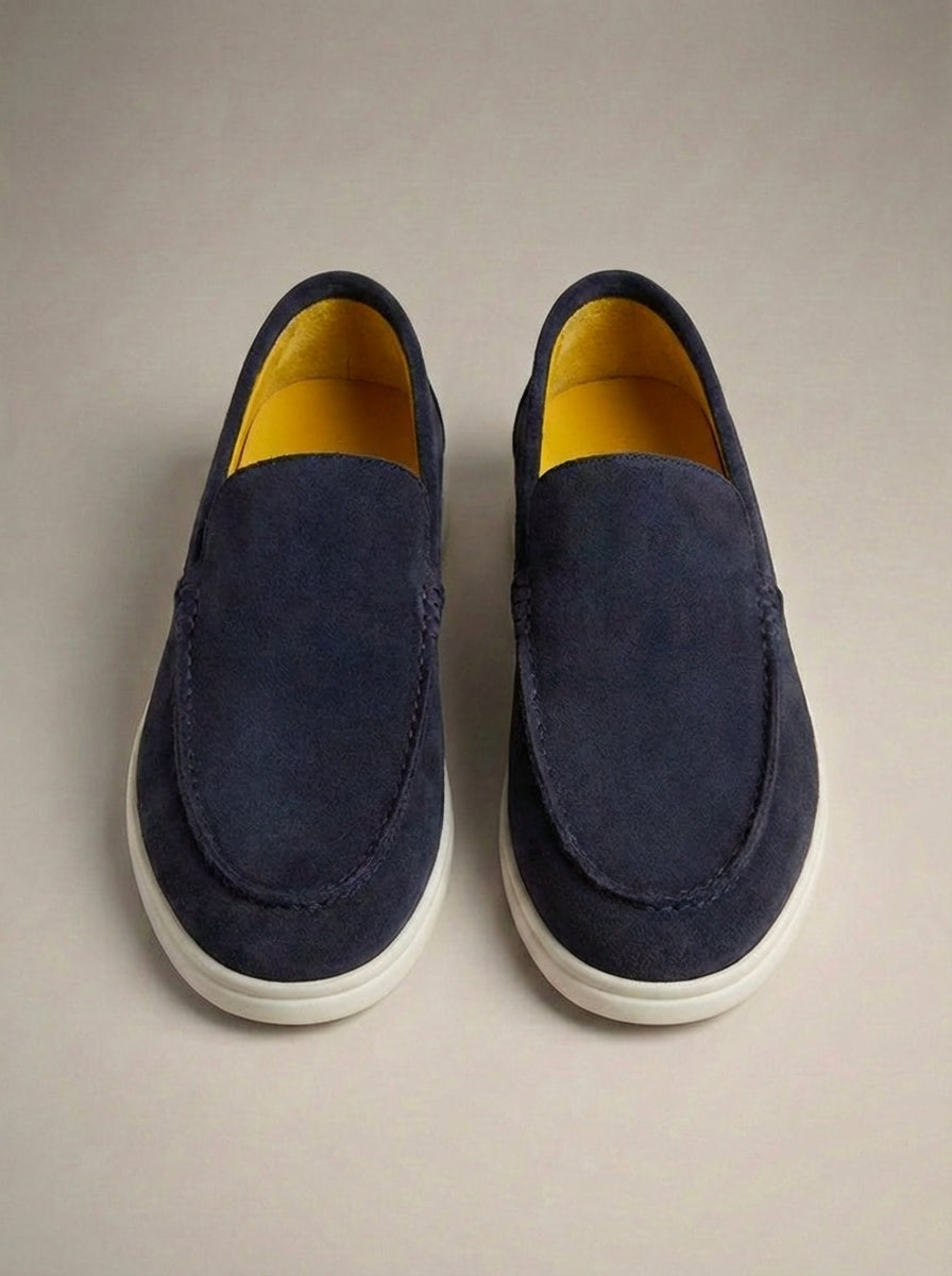 Victor - Mocassins À Enfiler Unis Homme