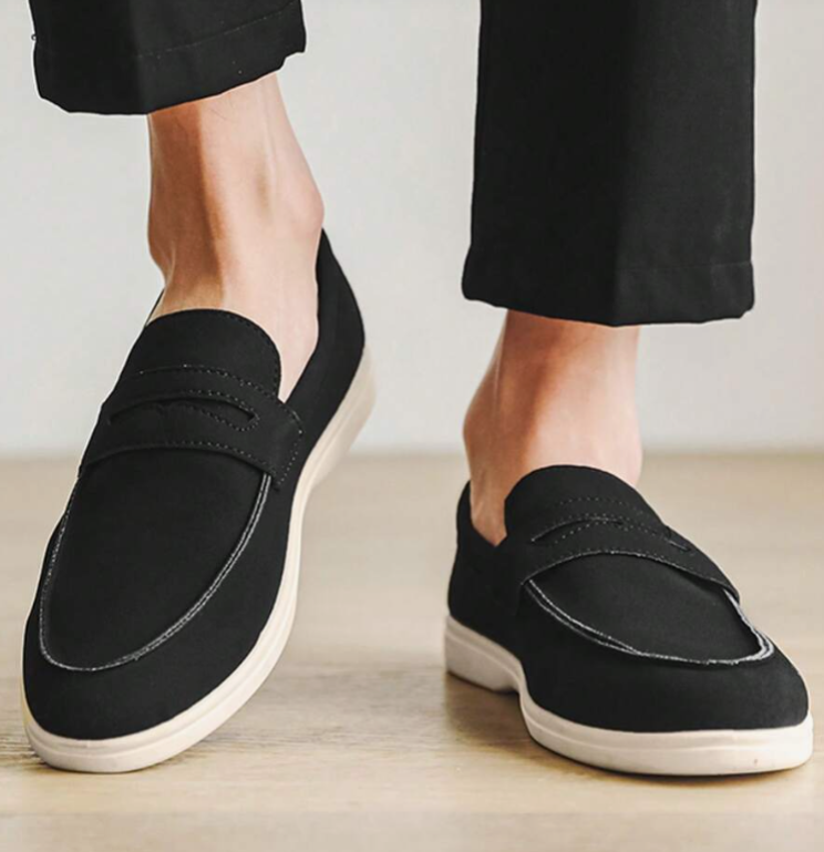 Yves - Mocassins À Plateau Cousu Homme