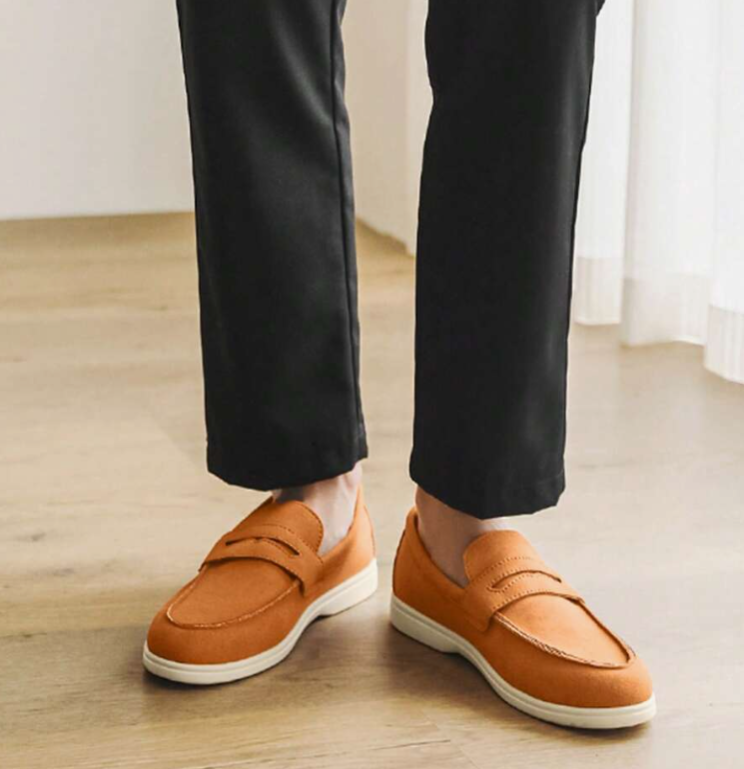 Yves - Mocassins À Plateau Cousu Homme