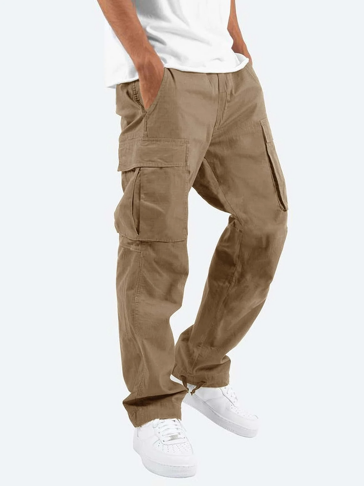 Lucien - Pantalon Cargo À Cordon Homme