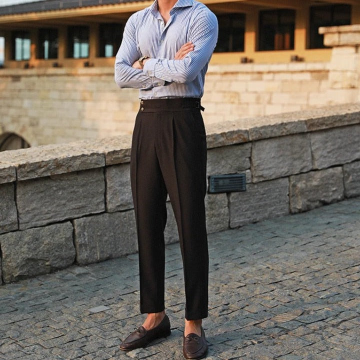 Octave - Pantalon À Pinces Homme