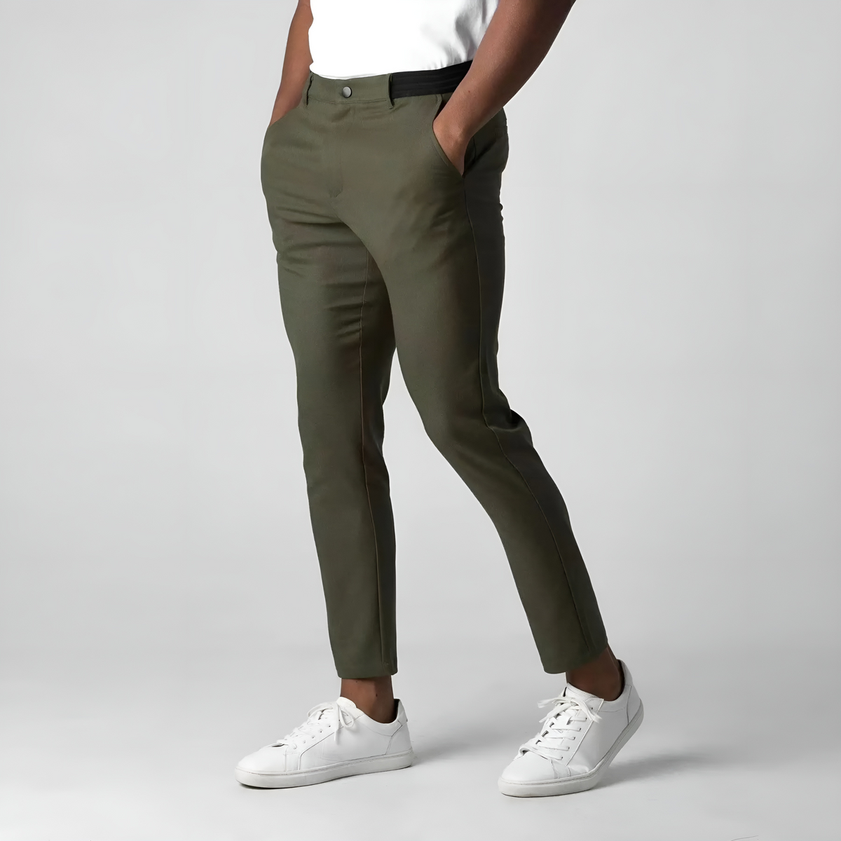 Serge - Pantalon Coupe Ajustée Homme
