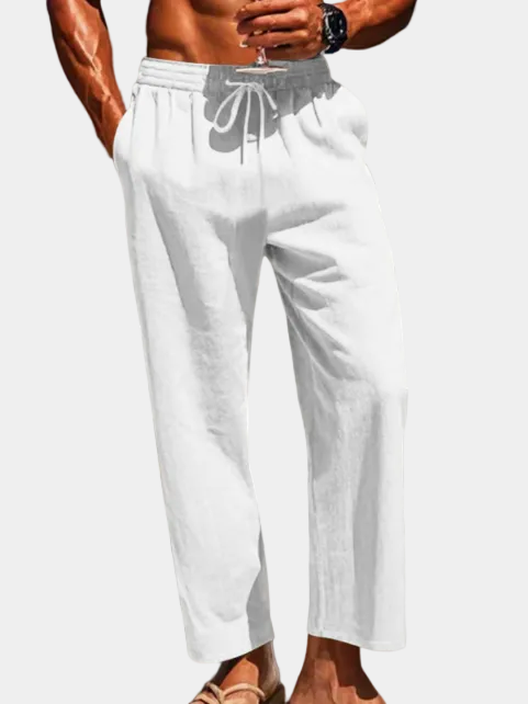 Timothée - Pantalon Droit À Cordon Homme