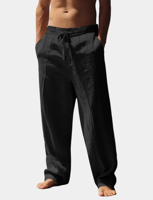 Timothée - Pantalon Droit À Cordon Homme