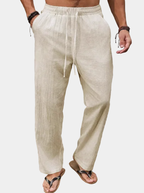 Timothée - Pantalon Droit À Cordon Homme