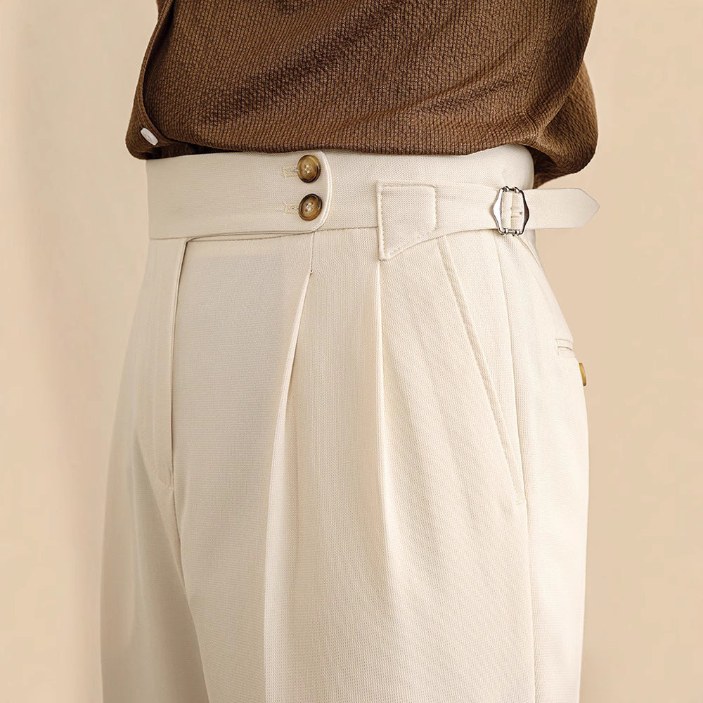 Yannick - Pantalon Pinces Marquées Homme