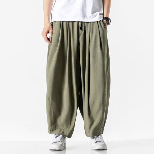 Charles - Pantalon Taille Élastique Ample Homme