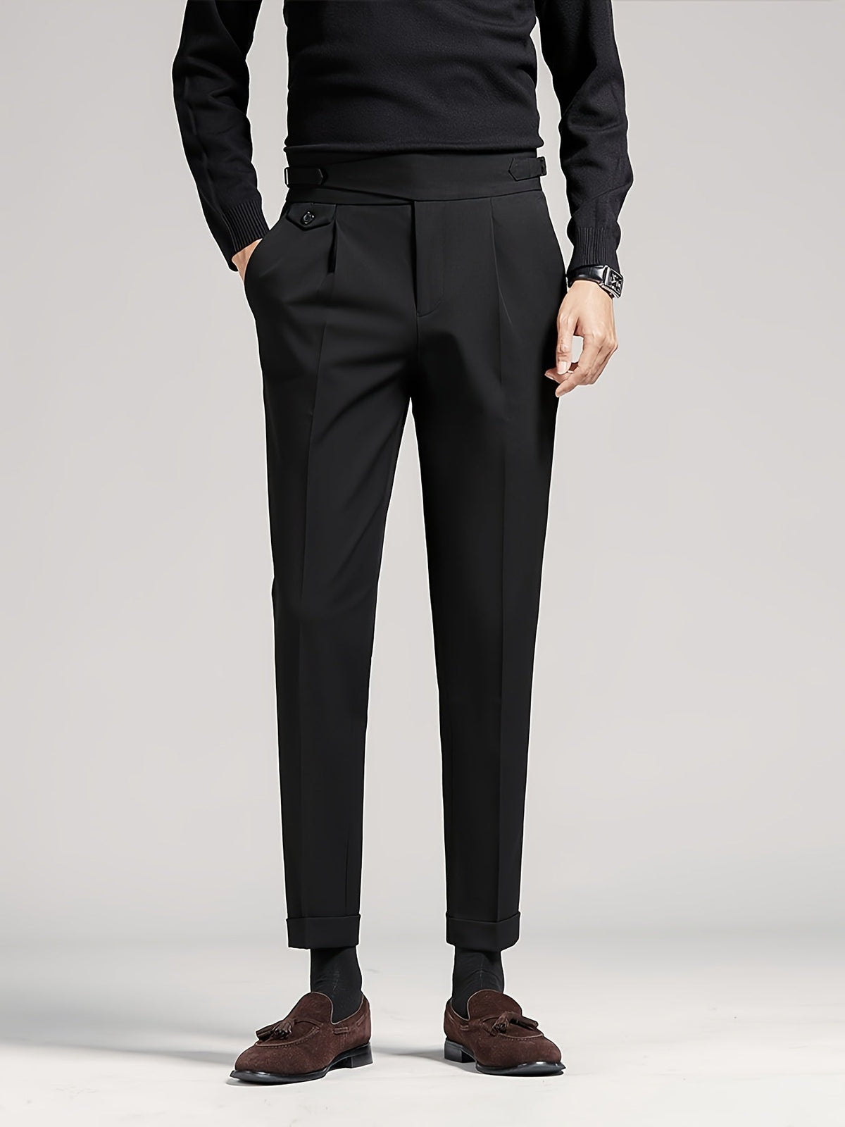 Gustave - Pantalon Taille Haute Homme