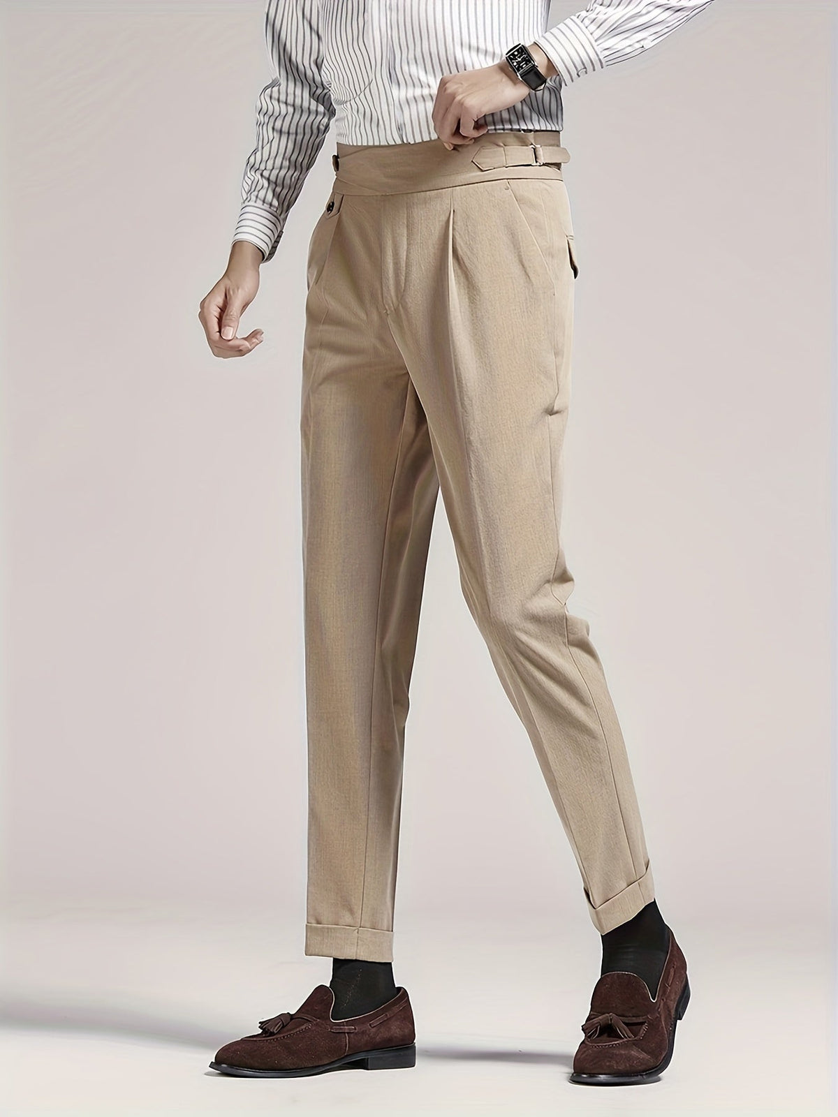 Gustave - Pantalon Taille Haute Homme