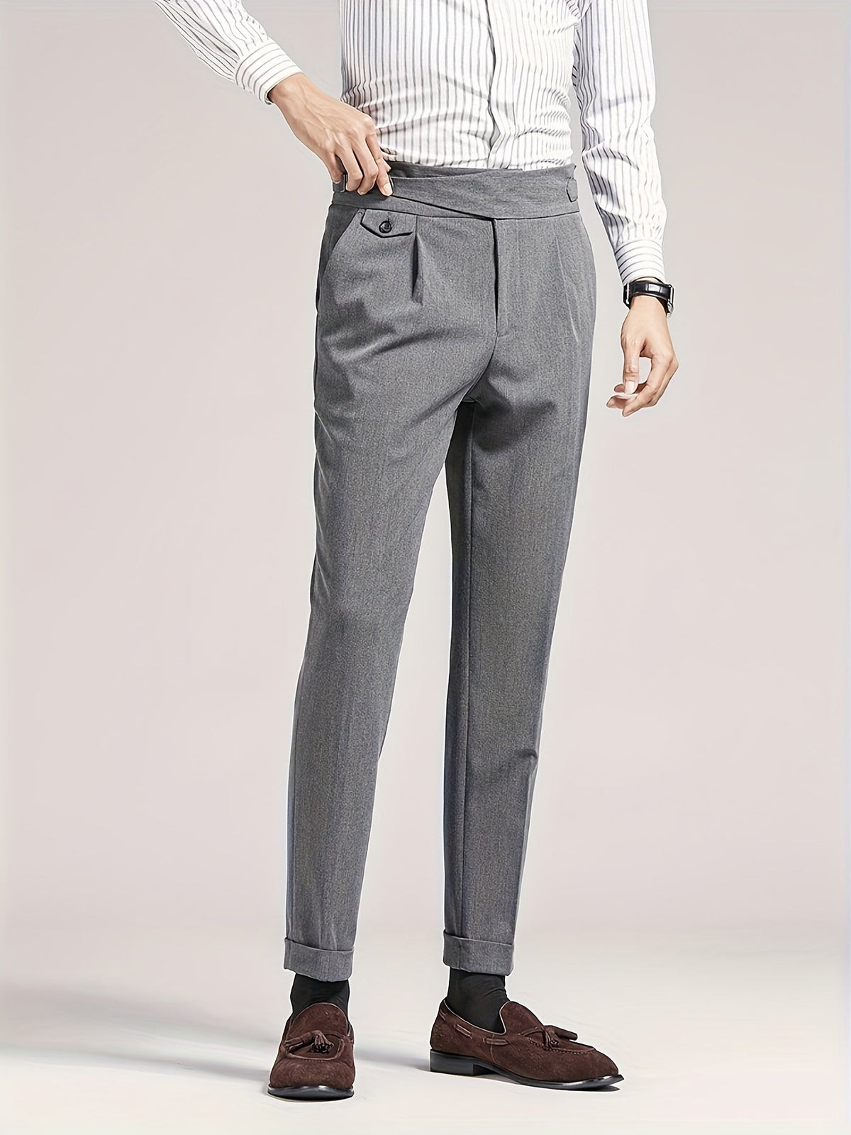 Gustave - Pantalon Taille Haute Homme