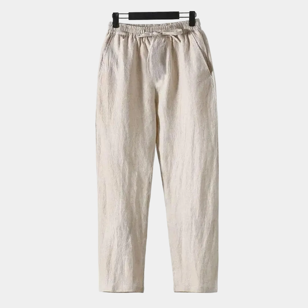 Nathan - Pantalon À Cordon Confort Homme
