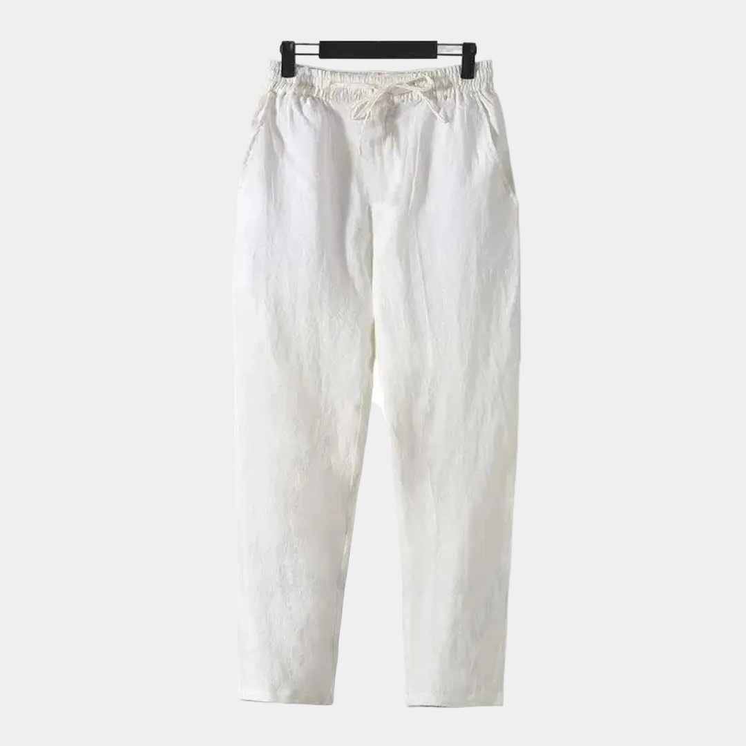 Nathan - Pantalon À Cordon Confort Homme