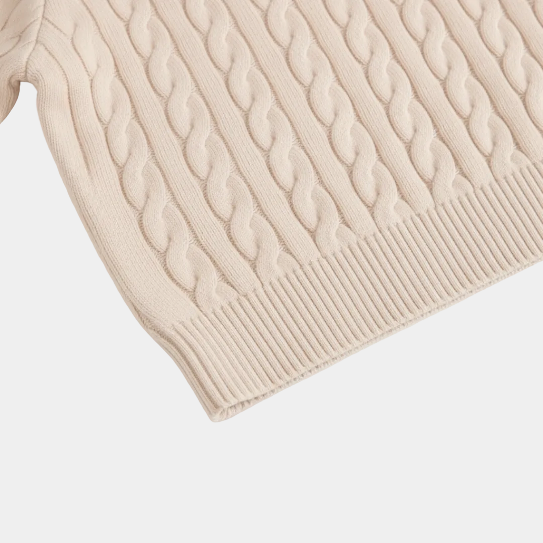 Léandre - Pull Demi-Zip Homme