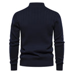 Noé - Pull Demi-Zip Côtelé Homme