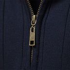 Noé - Pull Demi-Zip Côtelé Homme