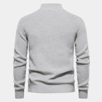 Eugène - Pull Col Montant Zippé Classique Homme