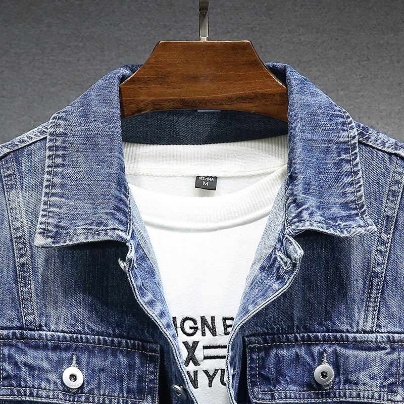 Gilles - Veste En Jean Classique Homme