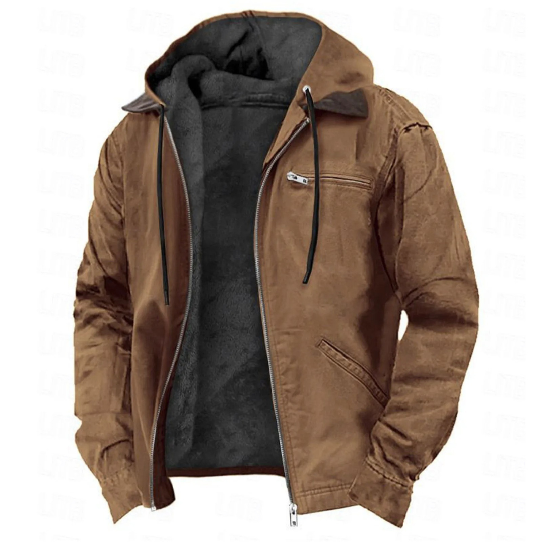 Jean - Veste À Capuche Doublée Homme