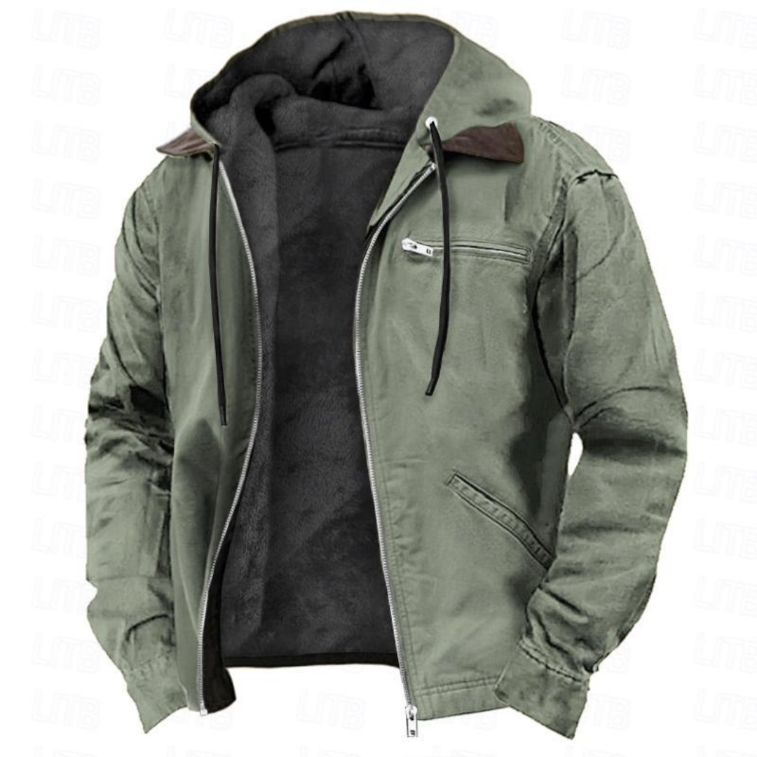Jean - Veste À Capuche Doublée Homme