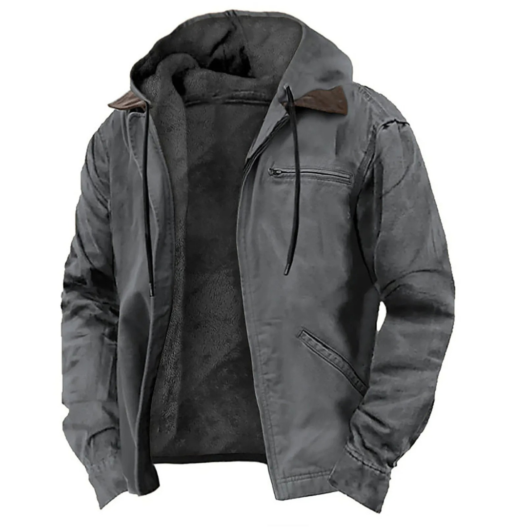 Jean - Veste À Capuche Doublée Homme
