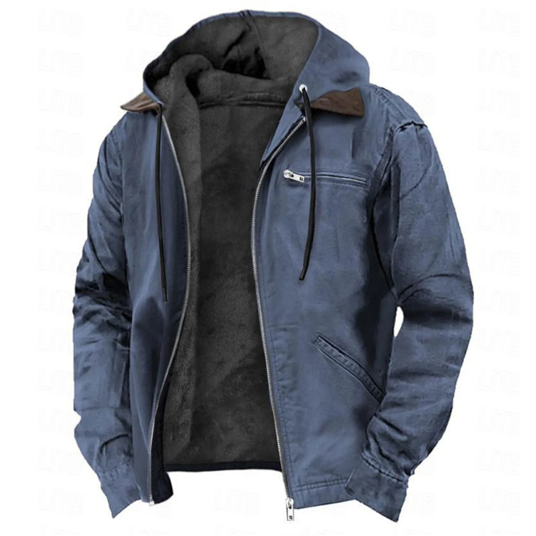 Jean - Veste À Capuche Doublée Homme