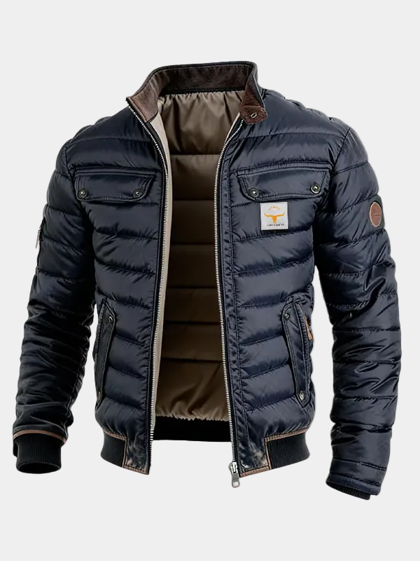 Hugues - Veste Matelassée Zippée Homme