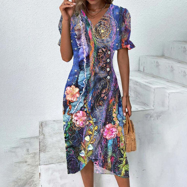 Rita - Robe Enveloppe Légère