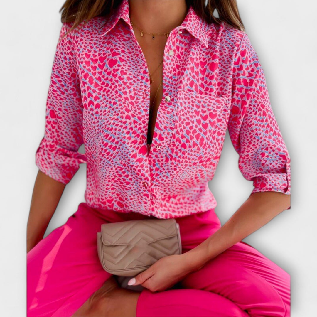 Romina - Blouse à col classique