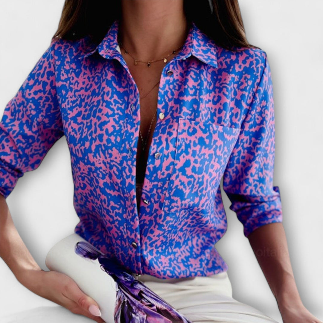 Romina - Blouse à col classique