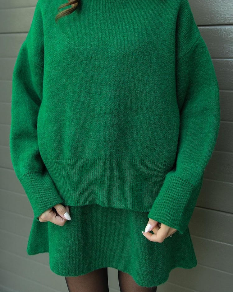 Lara - Ensemble en Maille Automne